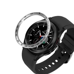 image-UIENIE Stylish Bezel Ring for Samsung Galaxy Watch 4 Classic 46mm - Unique Design
