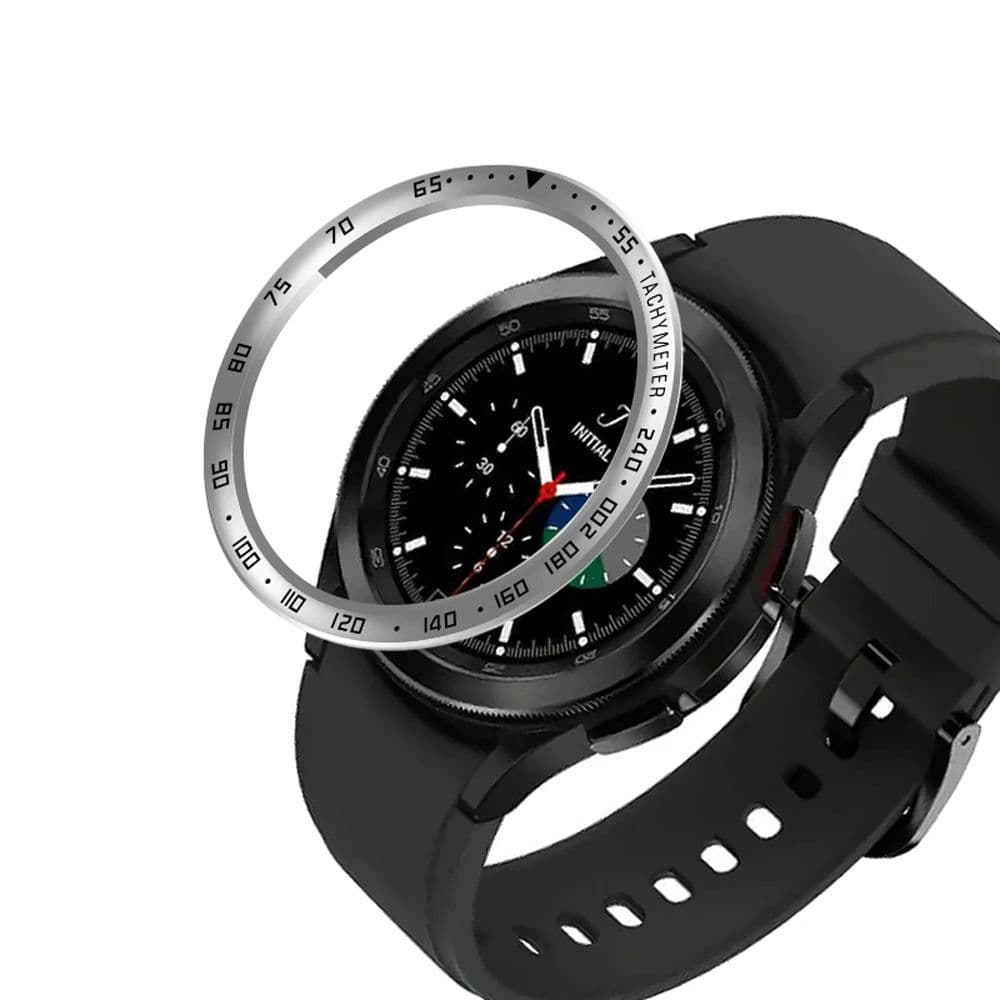 image-UIENIE Stylish Bezel Ring for Samsung Galaxy Watch 4 Classic 46mm - Unique Design