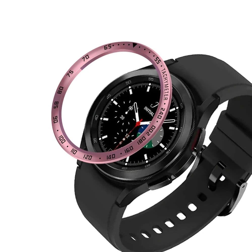 image-UIENIE Stylish Bezel Ring for Samsung Galaxy Watch 4 Classic 46mm - Unique Design