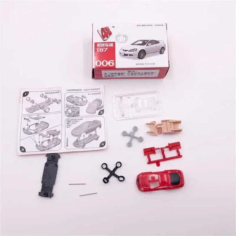 image-GRAPMAN Mini Assemble Cars - Fun Toy for Creative Play - 1:87 Vehicle Set