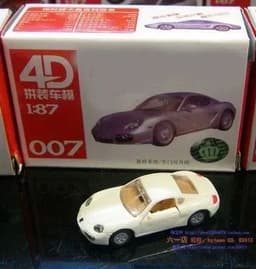 image-GRAPMAN Mini Assemble Cars - Fun Toy for Creative Play - 1:87 Vehicle Set