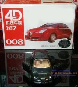 image-GRAPMAN Mini Assemble Cars - Fun Toy for Creative Play - 1:87 Vehicle Set