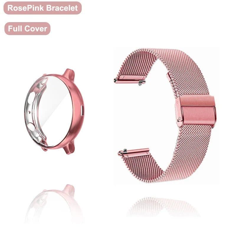 image-JLGroppod Stylish Milanese Watch Strap with Case for Samsung Galaxy Watch