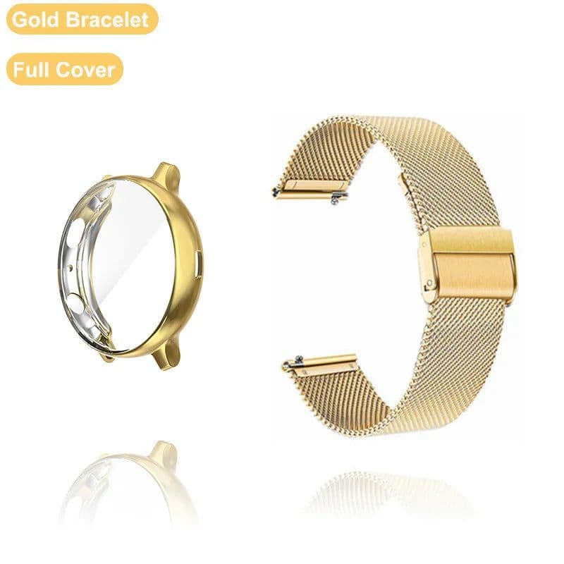 image-JLGroppod Stylish Milanese Watch Strap with Case for Samsung Galaxy Watch