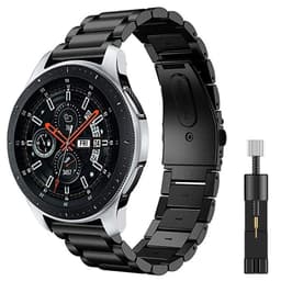 image-Stainless Steel Watch Band for Samsung Galaxy Watch 6/5/4 & Huawei GT2