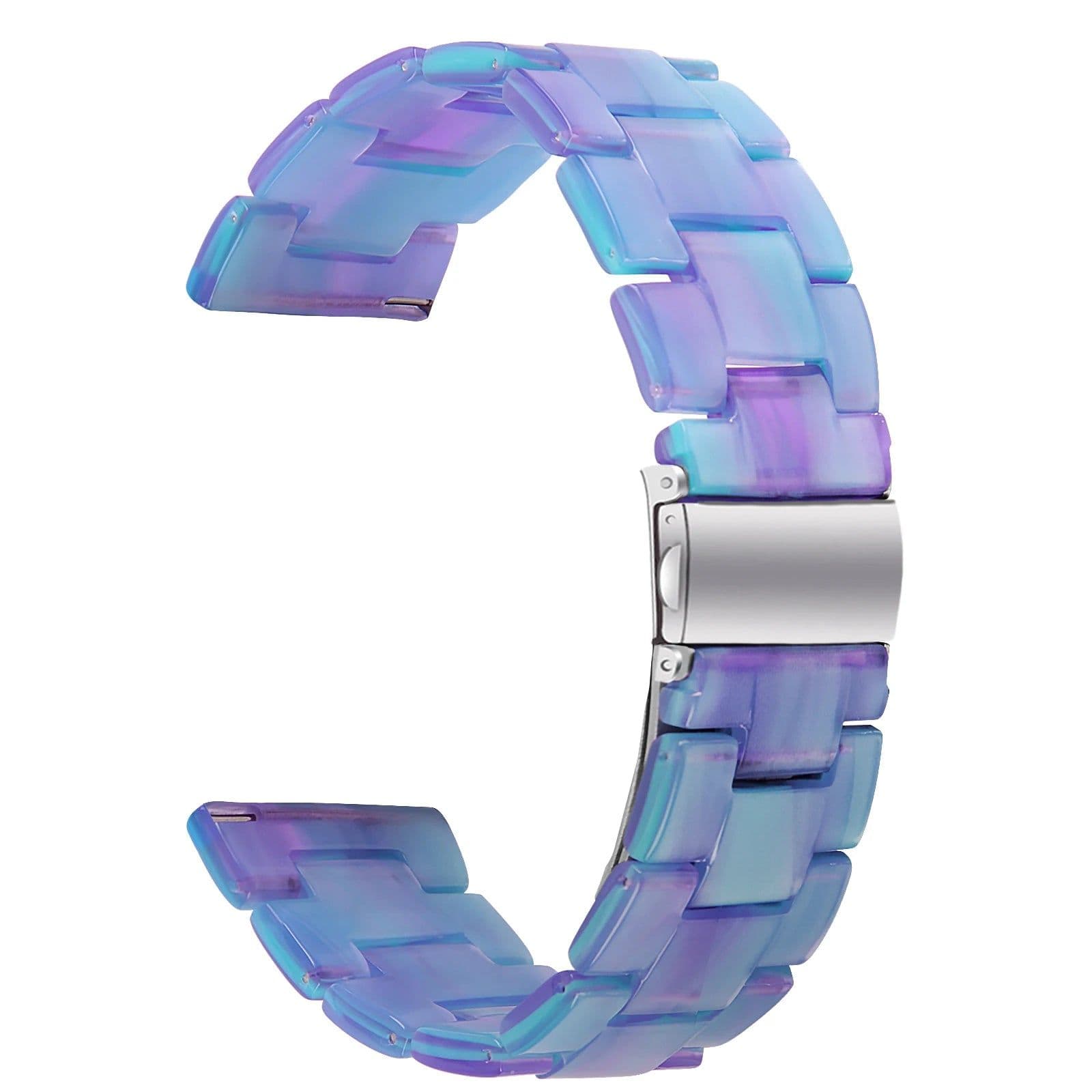 image-Resin Strap Replacement Band for Huami Amazfit & Samsung Galaxy Smart Watches