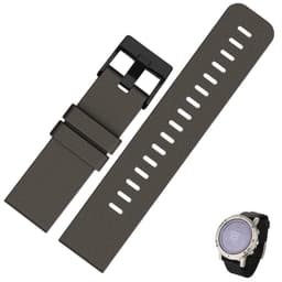 image-ZETHYDUM Rubber Watchband - Durable & Customisable 24mm Strap