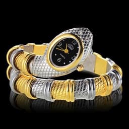 image-SOXY Luxury Gold Snake Watch - Fashionable Bracelet Style for Women