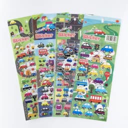 image-Monssjay Cartoon Stickers - Easy to Remove and Safe for Walls - 4 Sheets Set