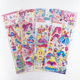 image-Monssjay Cartoon Stickers - Easy to Remove and Safe for Walls - 4 Sheets Set