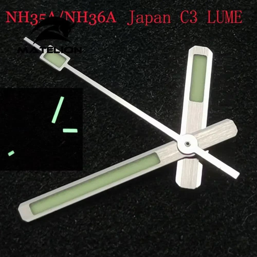 image-Matelion Durable Stainless Steel Hands for NH35A & ETA Movements