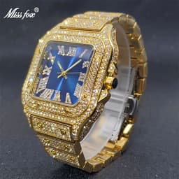 image-MISSFOX Quartz Wristwatch - Stylish Stainless Steel Design - 3Bar Waterproof