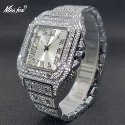 image-MISSFOX Quartz Wristwatch - Stylish Stainless Steel Design - 3Bar Waterproof
