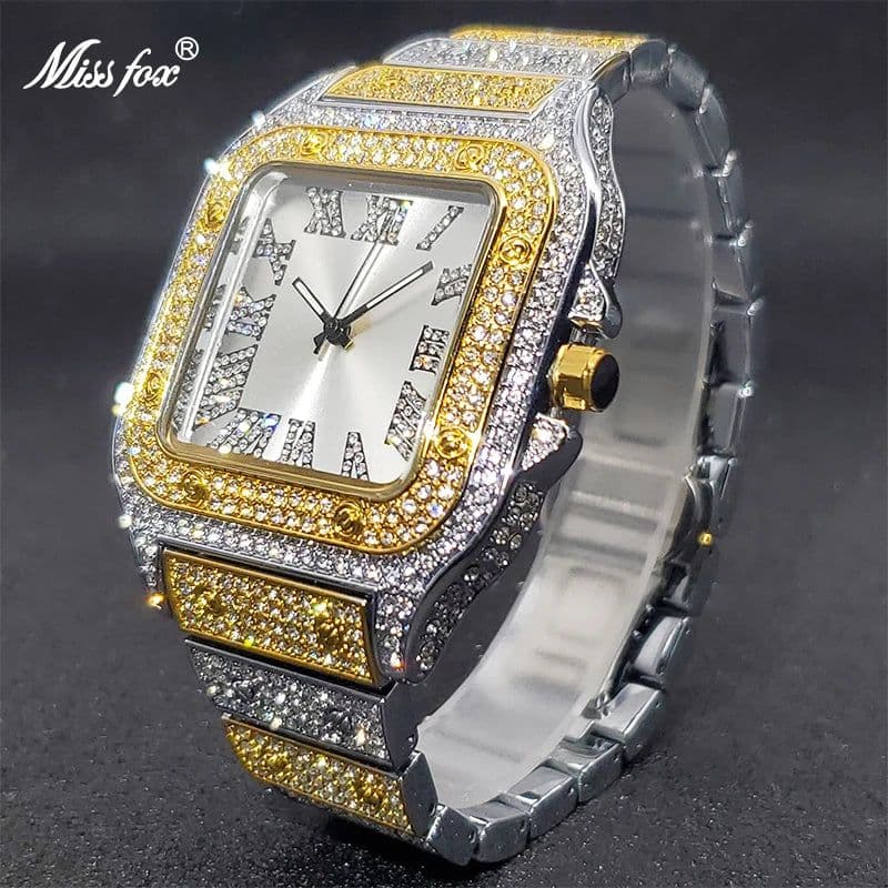 image-MISSFOX Quartz Wristwatch - Stylish Stainless Steel Design - 3Bar Waterproof