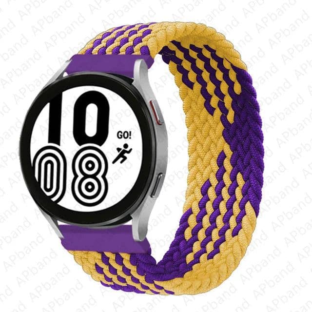 image-I LOVE LUO Braided Solo Loop Band for Samsung & Huawei Watches - 20mm/22mm