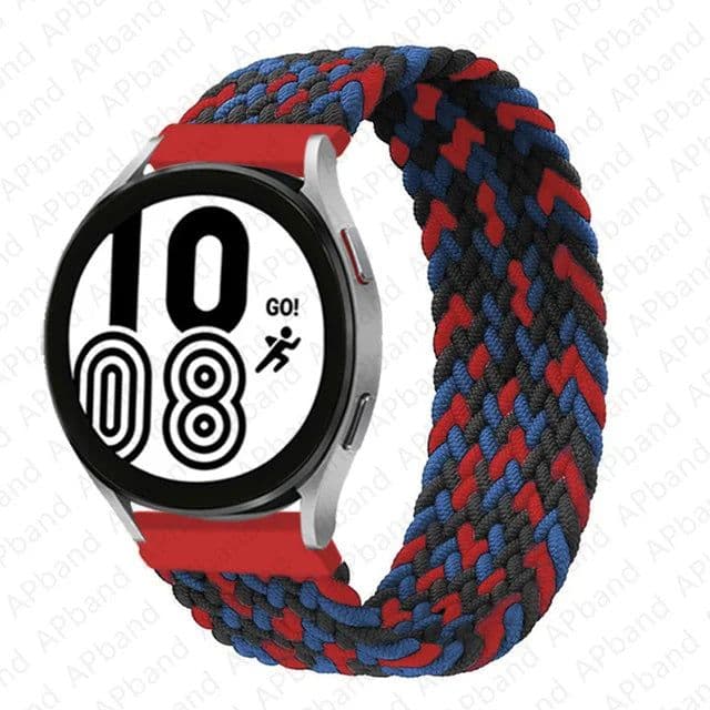 image-I LOVE LUO Braided Solo Loop Band for Samsung & Huawei Watches - 20mm/22mm