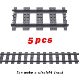 image-Flexible City Train Tracks - Creative DIY Building Block Toy for Kids