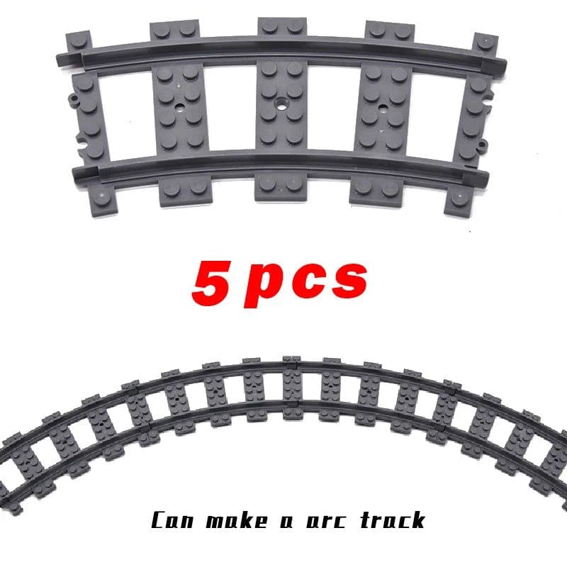 image-Flexible City Train Tracks - Creative DIY Building Block Toy for Kids