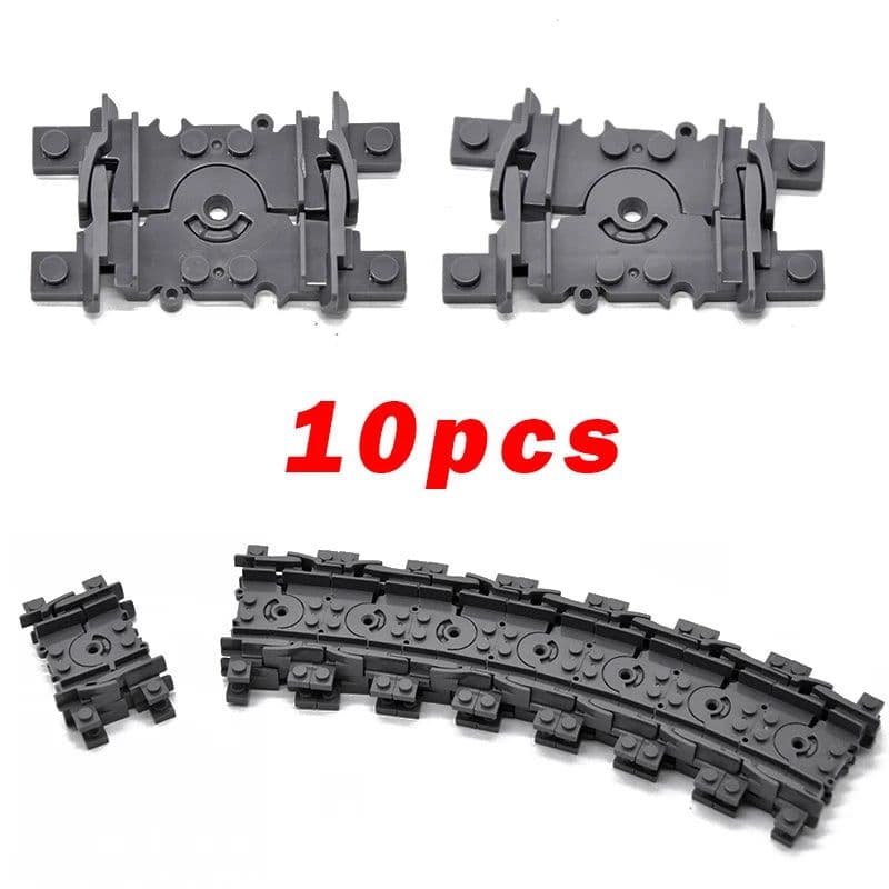 image-Flexible City Train Tracks - Creative DIY Building Block Toy for Kids