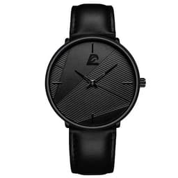 image-DIJANES Quartz Wristwatch with Stainless Steel Mesh Band - Casual Style