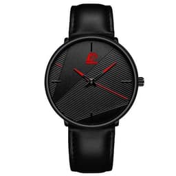 image-DIJANES Quartz Wristwatch with Stainless Steel Mesh Band - Casual Style