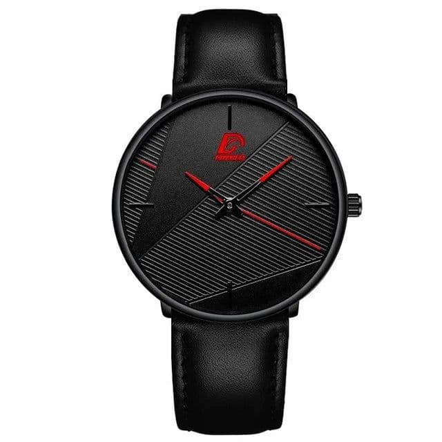 image-DIJANES Quartz Wristwatch with Stainless Steel Mesh Band - Casual Style