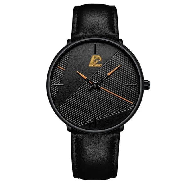 image-DIJANES Quartz Wristwatch with Stainless Steel Mesh Band - Casual Style