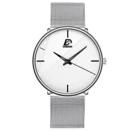 image-DIJANES Quartz Wristwatch with Stainless Steel Mesh Band - Casual Style