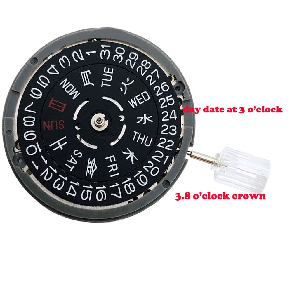 image-Tandorio NH35 Automatic Movement - Reliable Repair Tool for Timepieces