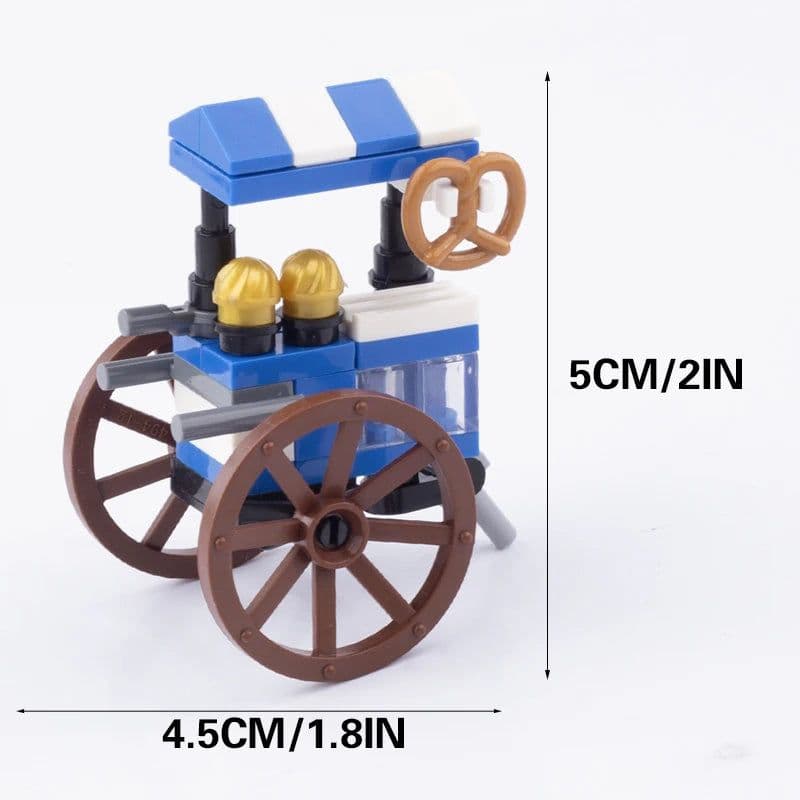 image-BRICKPANDA Mini City Model Building Blocks - Fun DIY Toy for Kids