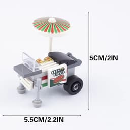 image-BRICKPANDA Mini City Model Building Blocks - Fun DIY Toy for Kids