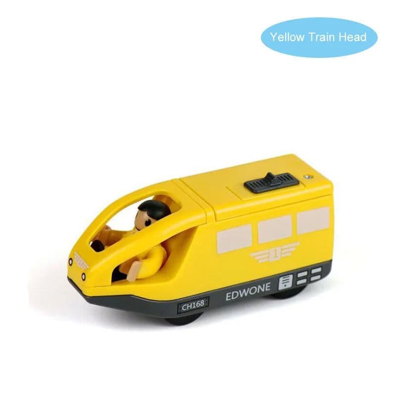 image-Electric Train Set for Wooden Railway - Fun Gift for Children