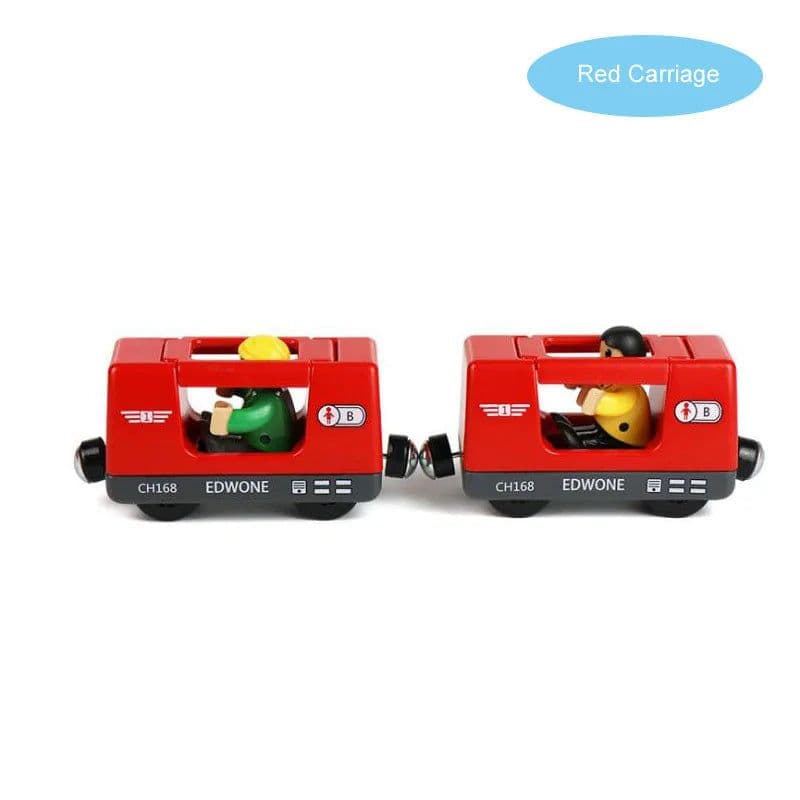 image-Electric Train Set for Wooden Railway - Fun Gift for Children