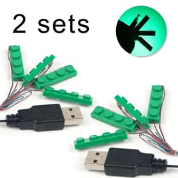 image-KIMIFUN USB LED Lights for LEGO Sets - Easy Installation & Fantastic Illumination