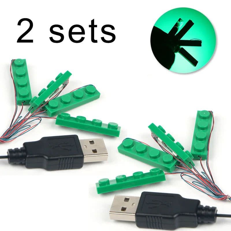 image-KIMIFUN USB LED Lights for LEGO Sets - Easy Installation & Fantastic Illumination