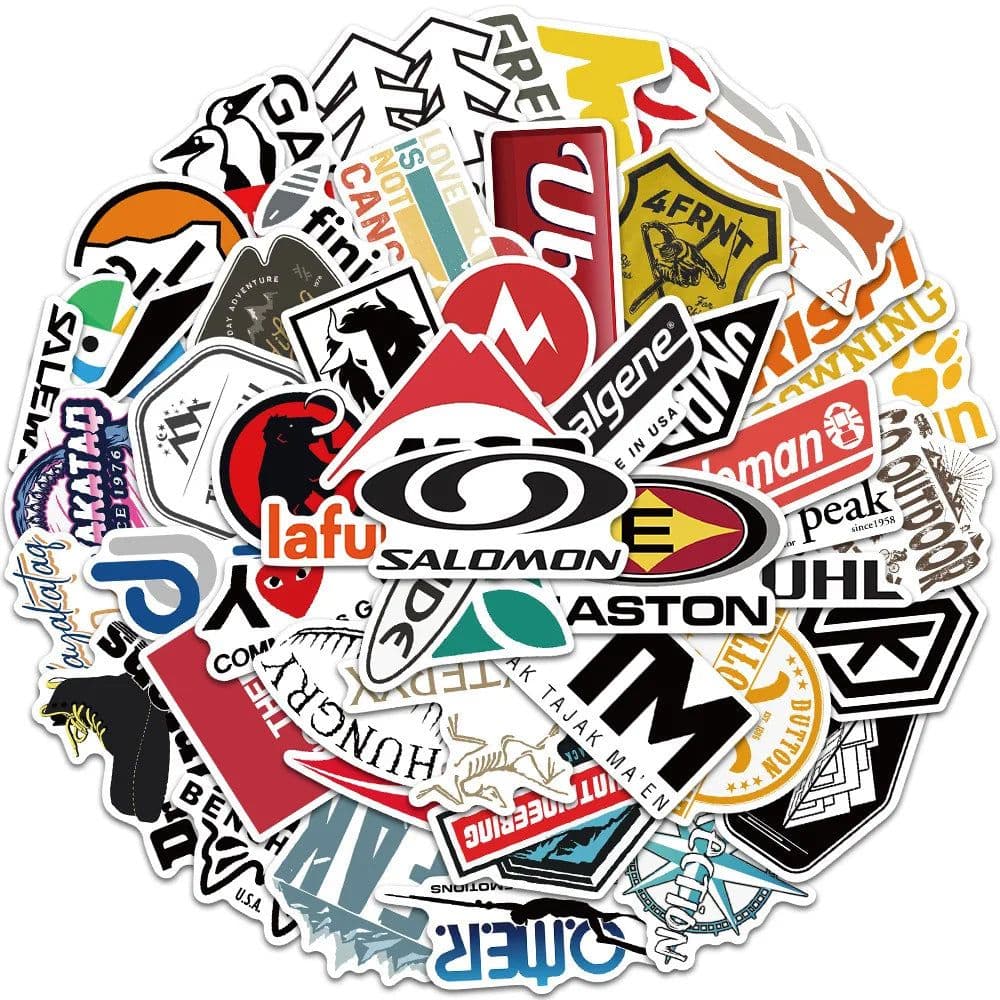 image-Rspctou Waterproof Vinyl Stickers - Durable & Aesthetic Design
