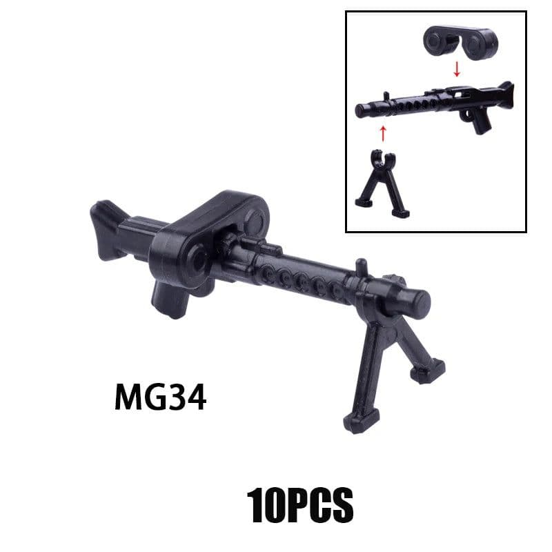 image-BRICKPANDA WWII Military Toy Building Blocks - Compatible with LEGO