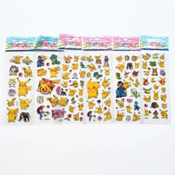 image-HZFZ Cartoon Anime Pony Stickers - Colourful & Reusable for Kids