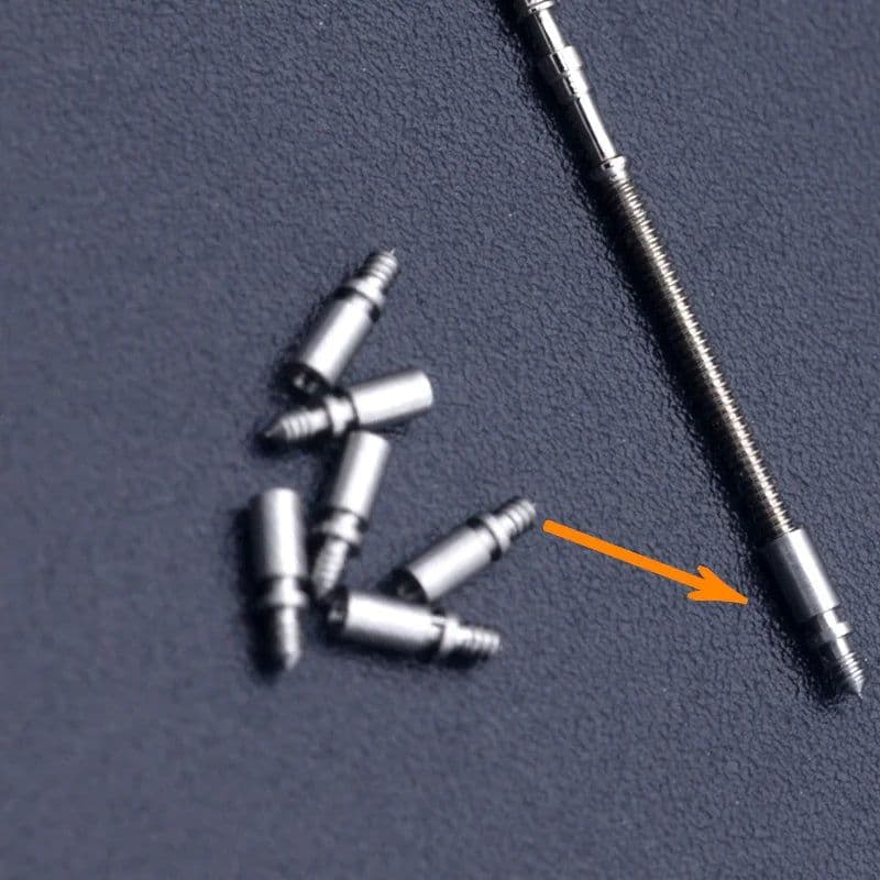 image-Watch Winding Stem Crown Connector Adapter - Durable Stainless Steel