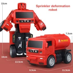 image-Transforming Robot Truck Toys for Kids - Fun Educational Gifts