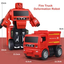 image-Transforming Robot Truck Toys for Kids - Fun Educational Gifts