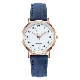 image-DQG Retro Luminous Quartz Watch with Diamond-Studded Belt for Women