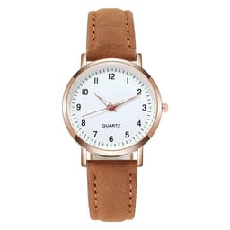 image-DQG Retro Luminous Quartz Watch with Diamond-Studded Belt for Women