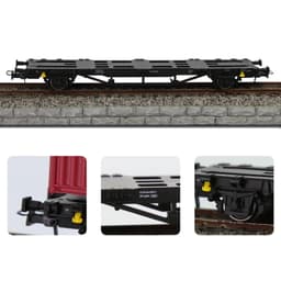 image-Evemodel HO Scale Flat Car - Custom Logo Option for Train Enthusiasts