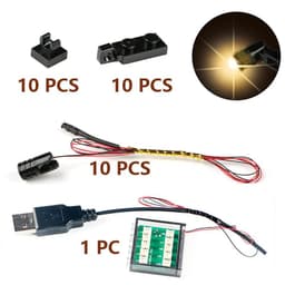 image-KIMIFUN LED Spotlights Set of 10 for Indoor & Landscape Lighting
