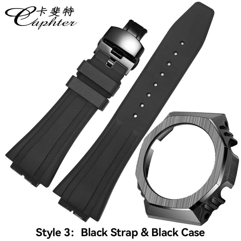 image-Caphter GA-2100 Mod Kit - Stainless Steel Upgrade for Watch Case & Strap