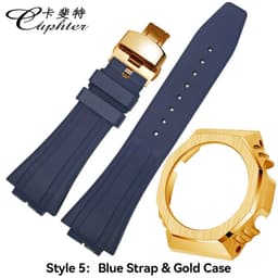 image-Caphter GA-2100 Mod Kit - Stainless Steel Upgrade for Watch Case & Strap