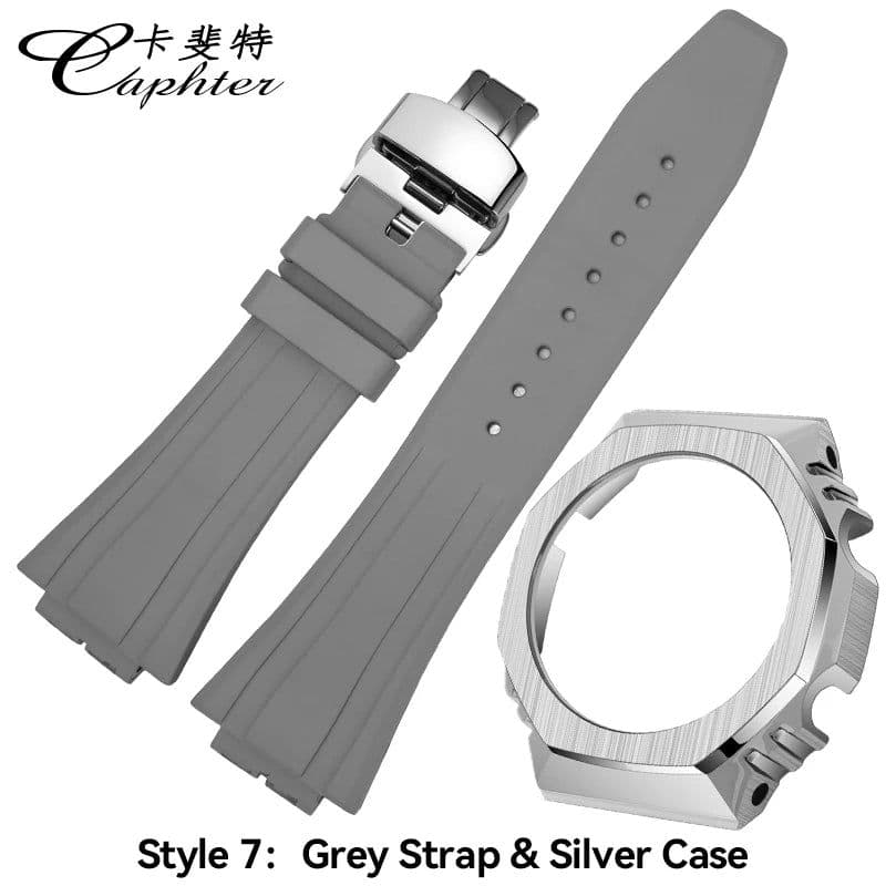 image-Caphter GA-2100 Mod Kit - Stainless Steel Upgrade for Watch Case & Strap