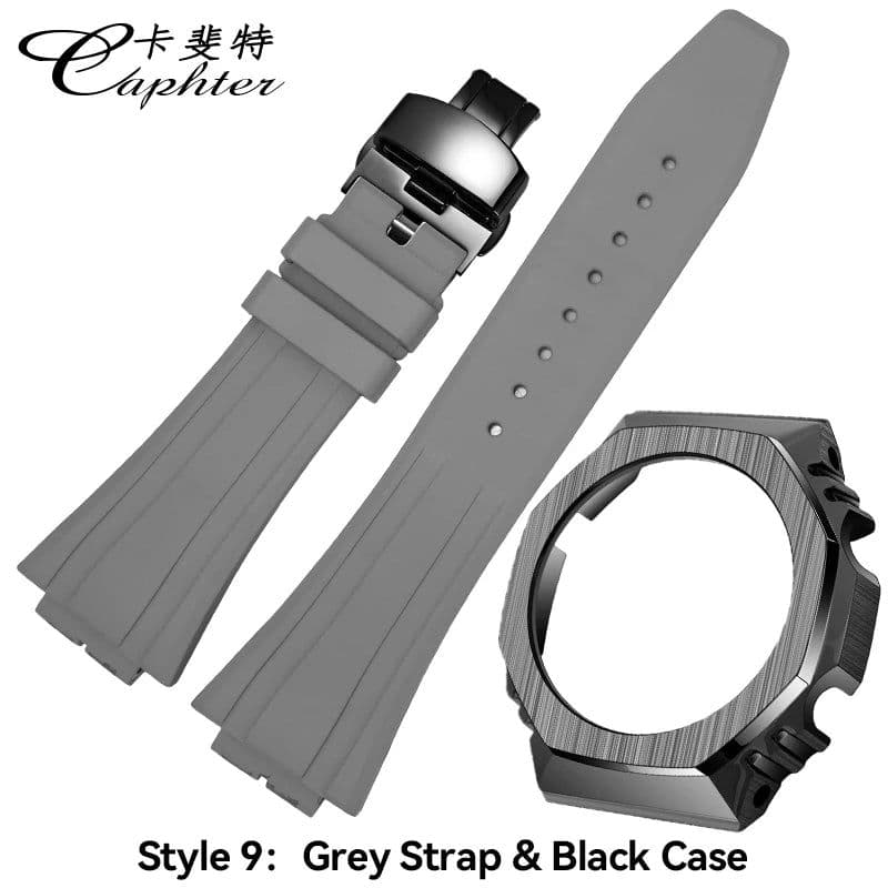image-Caphter GA-2100 Mod Kit - Stainless Steel Upgrade for Watch Case & Strap