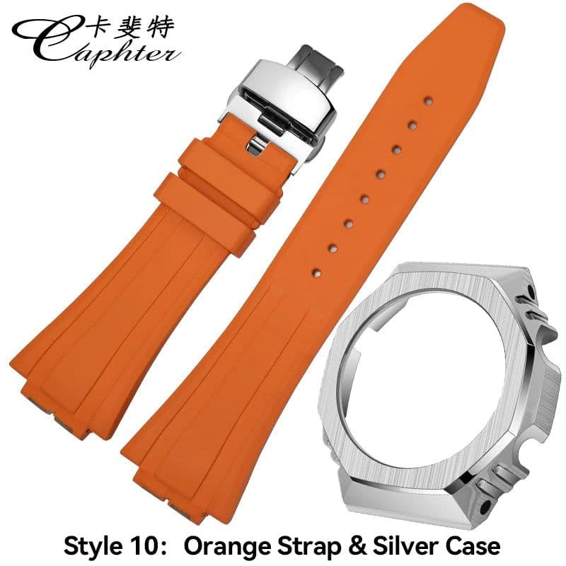 image-Caphter GA-2100 Mod Kit - Stainless Steel Upgrade for Watch Case & Strap